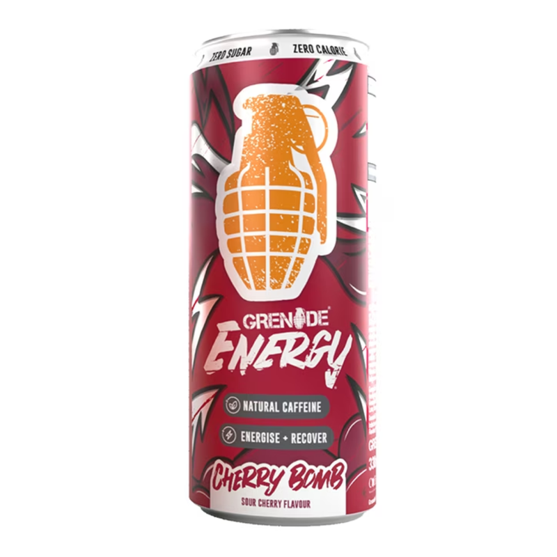 Grenade Energy Cherry Bomb 330ml | London Grocery