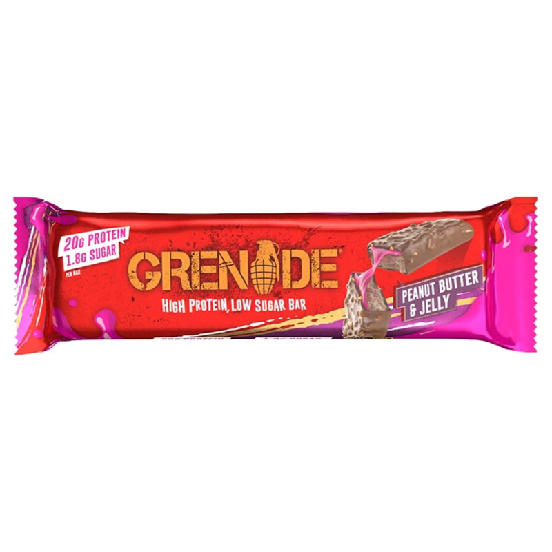 Grenade Carb Killa Peanut Butter & Jelly Bar 60g | London Grocery