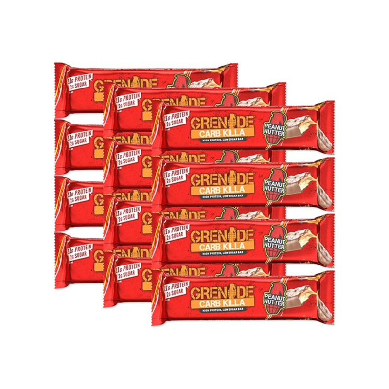 Grenade Carb Killa Bar Peanut Nutter Bar 12 x 60g | London Grocery