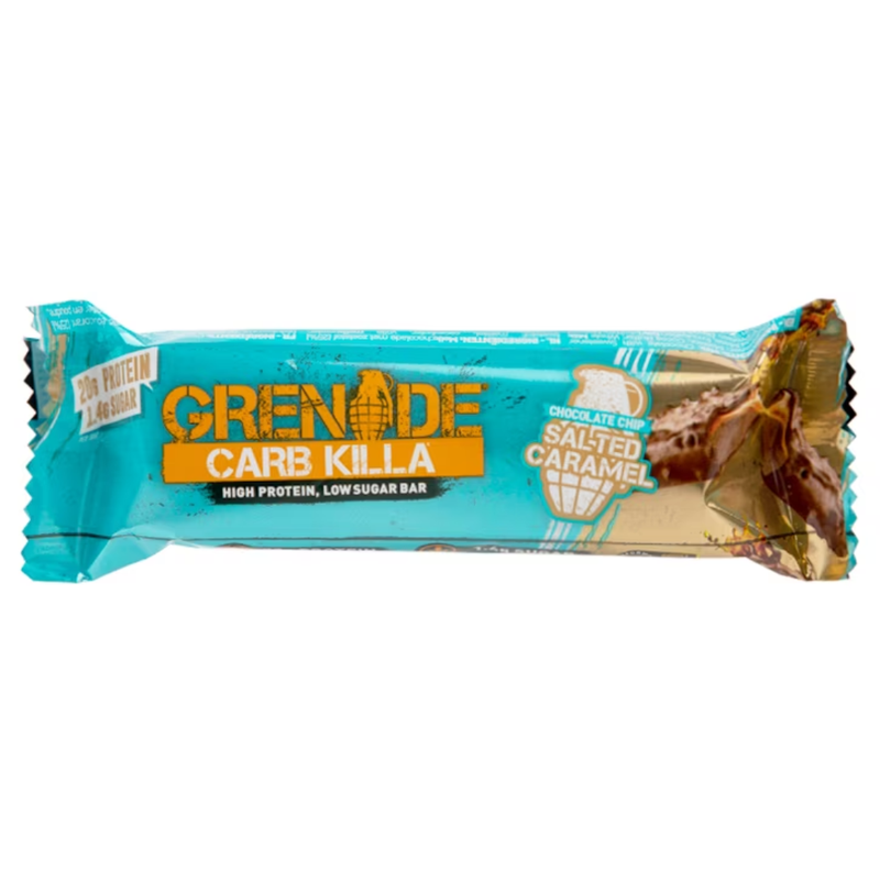 Grenade Carb Killa Protein Bar Choc Chip Salted Caramel 60g | London Grocery