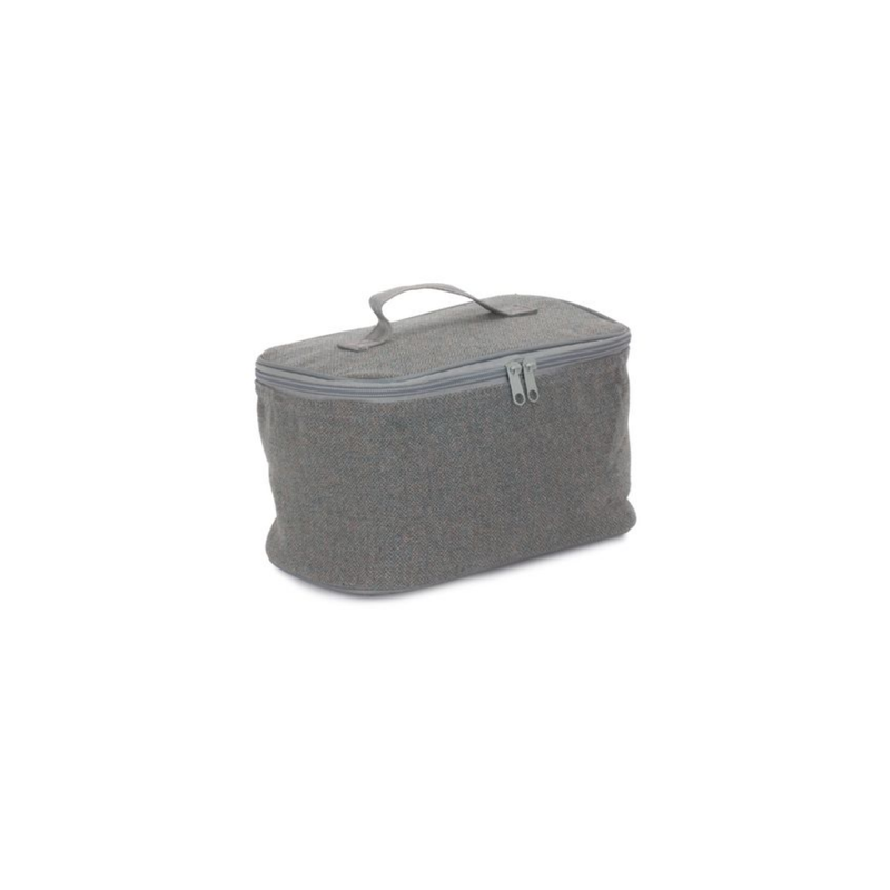 Grey Tweed Chiller Bag | London Grocery