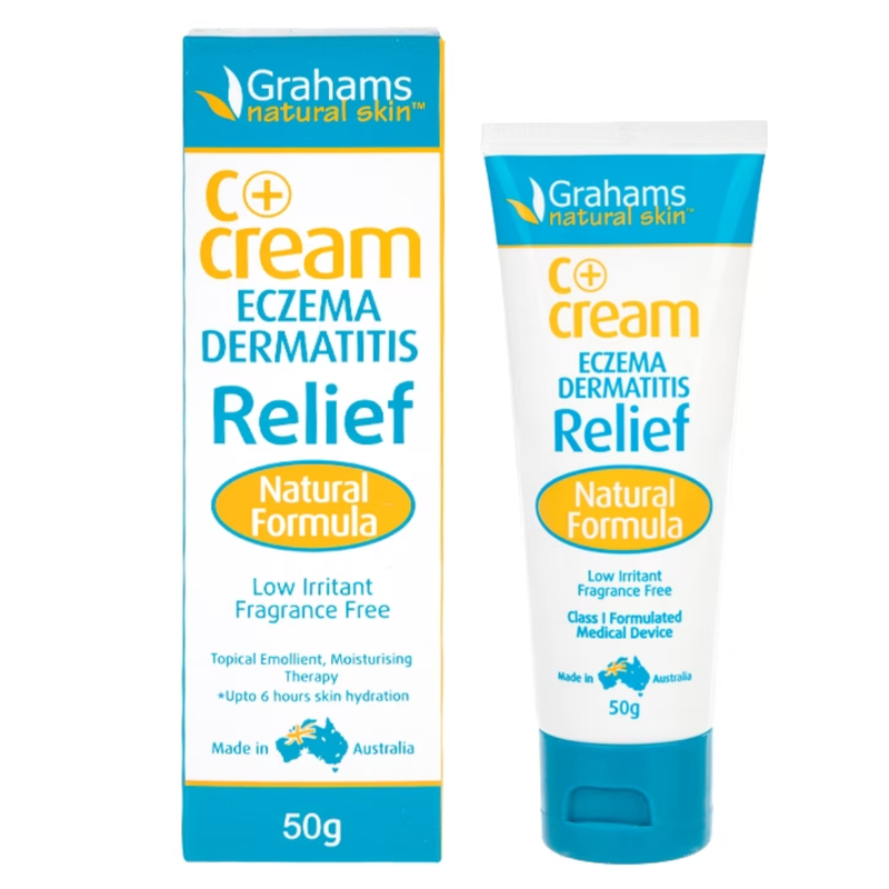 Grahams C+ Eczema & Dermatitis Cream 50g | London Grocery