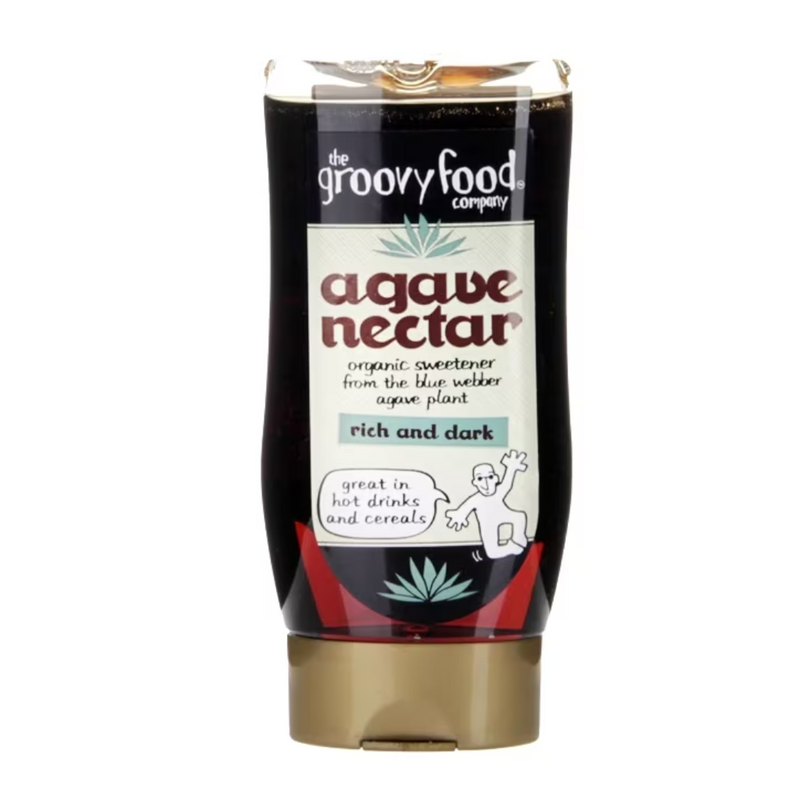 The Groovy Food Company Premium Agave Nectar Rich & Dark 250ml | London Grocery