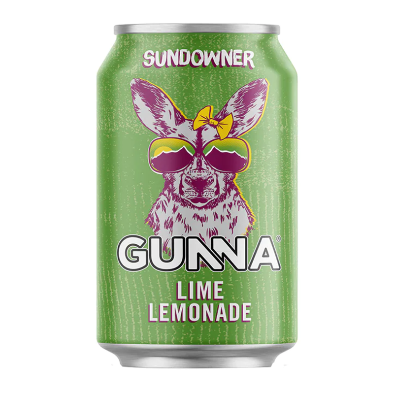 Gunna Sundowner Lemonade & Lime 330ml | London Grocery