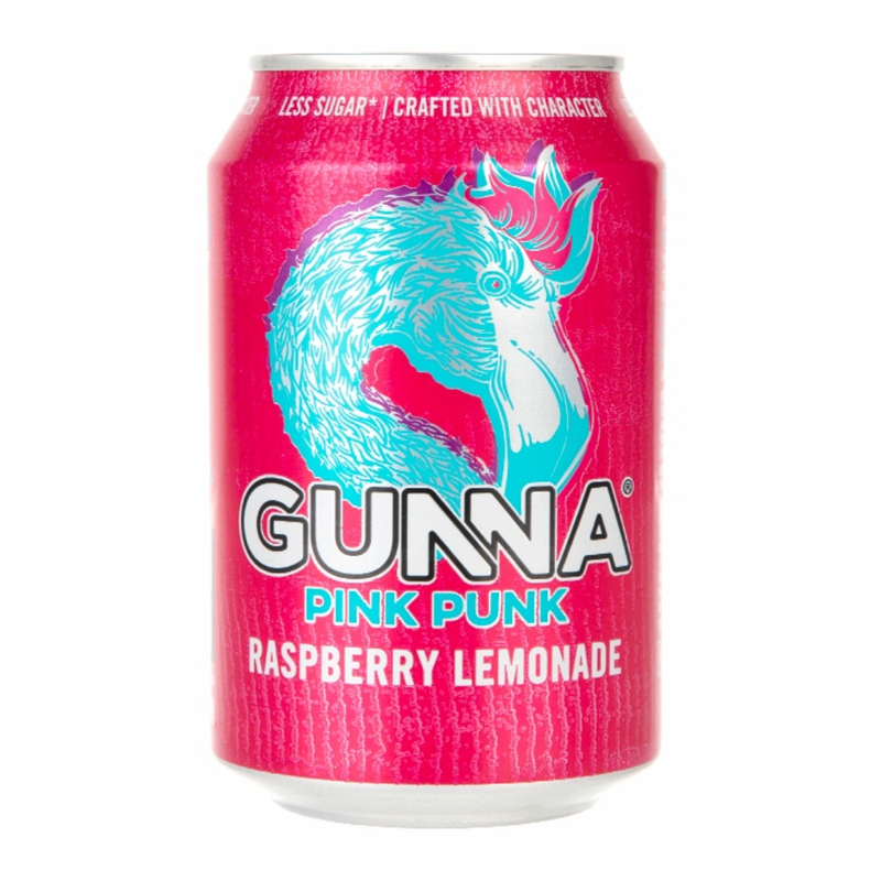Gunna Pink Punk Raspberry Lemonade 330ml | London Grocery