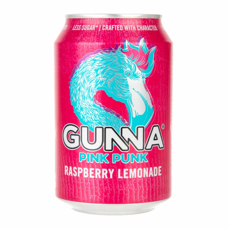 Buy Gunna Pink Punk Raspberry Lemonade 330ml | London Grocery