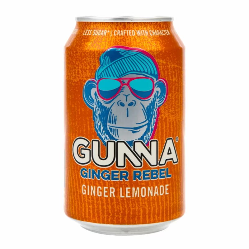 Gunna Original Rebel Ginger Lemonade 330ml | London Grocery