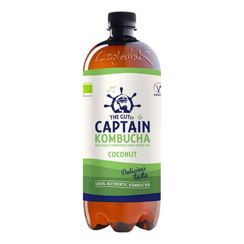 The GUTsy Captain Kombucha Coconut Kombucha 1 Litre | London Grocery