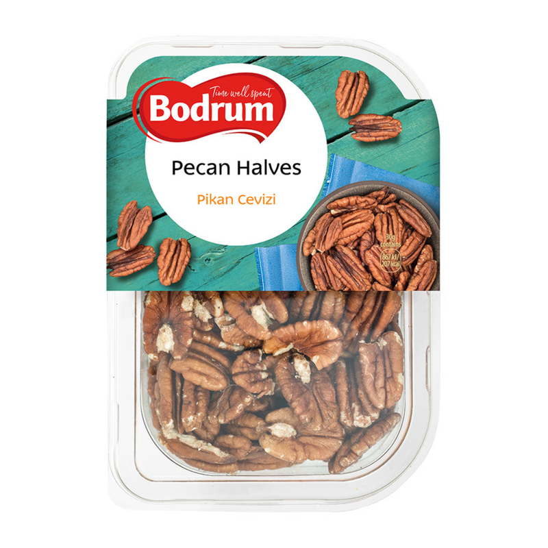 Bodrum Halved Pecan Nuts 150gr -London Grocery