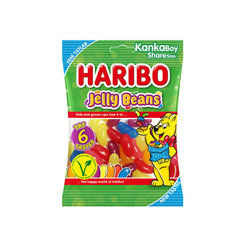 Haribo Halal Jelly Beans 80g-London Grocery
