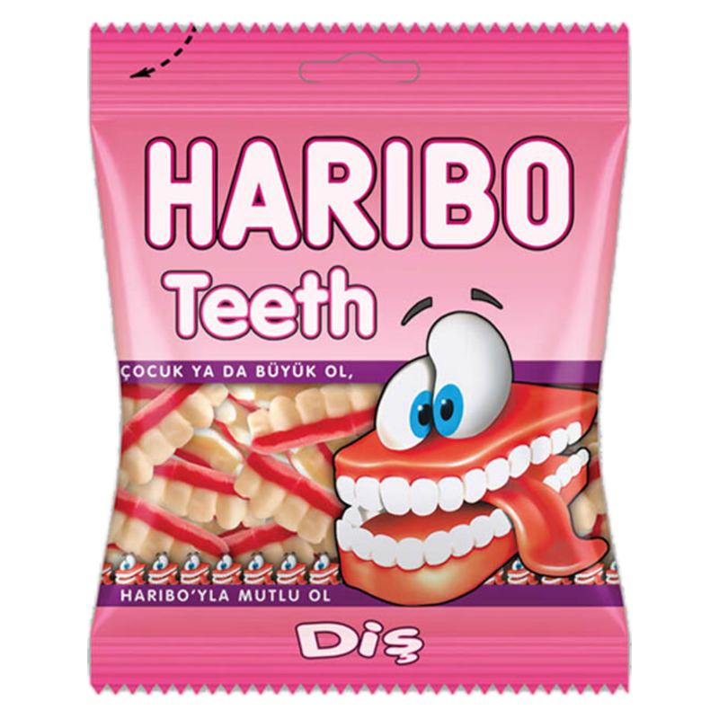 HARIBO Teeth Gummy 80gr -London Grocery