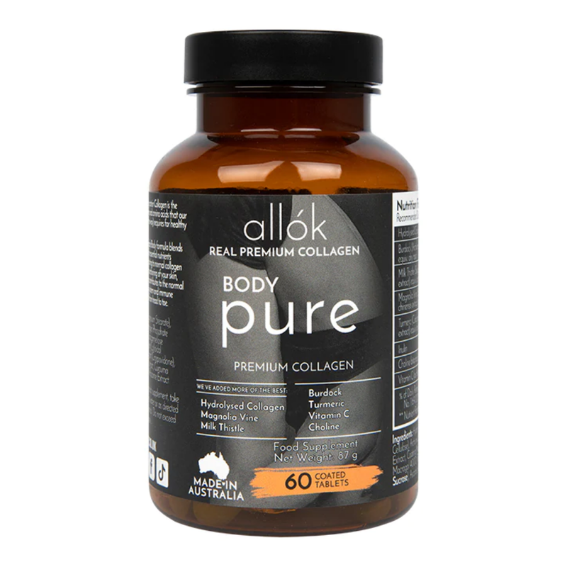 allók Body Pure Premium Collagen 60 Tablets | London Grocery