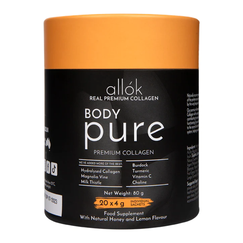 allók Body Pure Premium Collagen Powder 20 Sachets | London Grocery