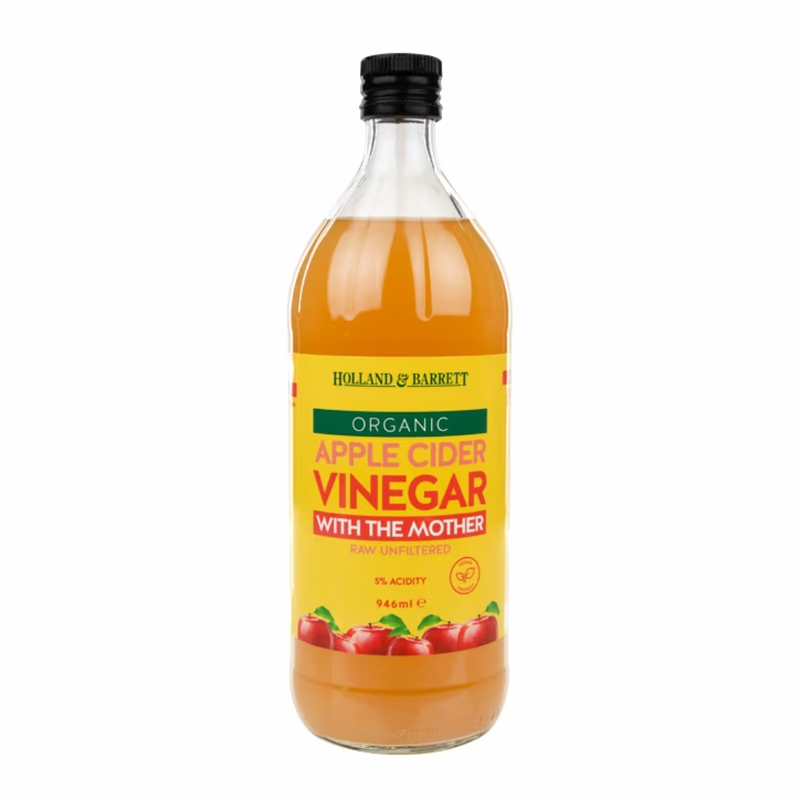 Holland & Barrett Organic Apple Cider Vinegar 946ml | London Grocery