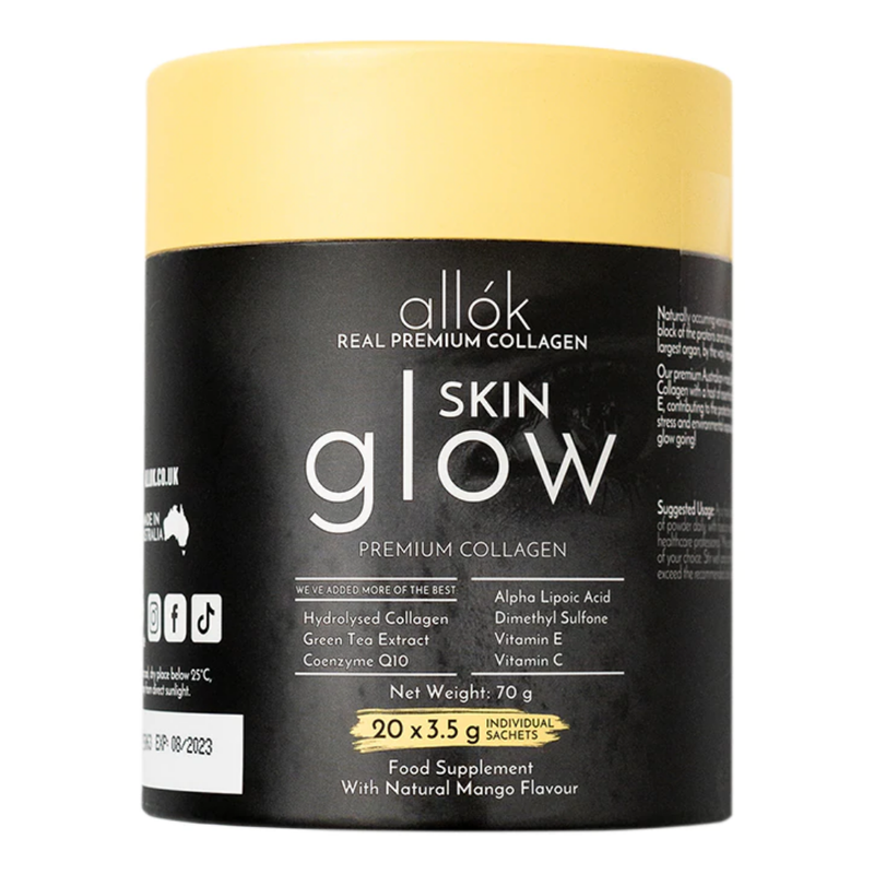 allók Skin Glow Premium Collagen 20 Sachets | London Grocery