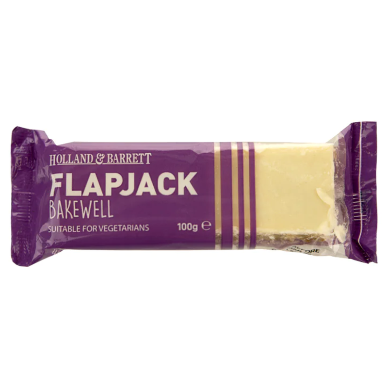 Holland & Barrett Bakewell Flapjack 100g | London Grocery