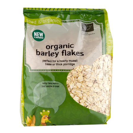 Holland & Barrett Organic Barley Flakes 450g | London Grocery