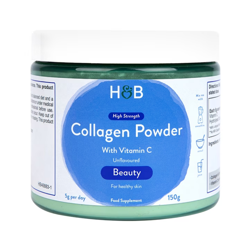 Holland & Barrett Bovine Collagen Unflavoured Powder 150g | London Grocery