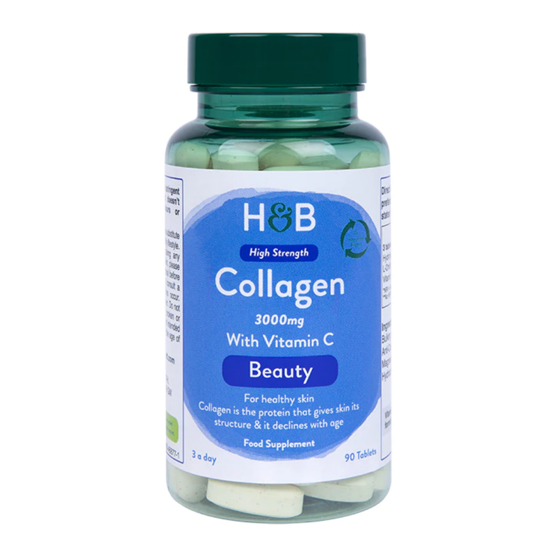 Holland & Barrett Bovine Collagen Tablet 3000mg 90 Tablets | London Grocery