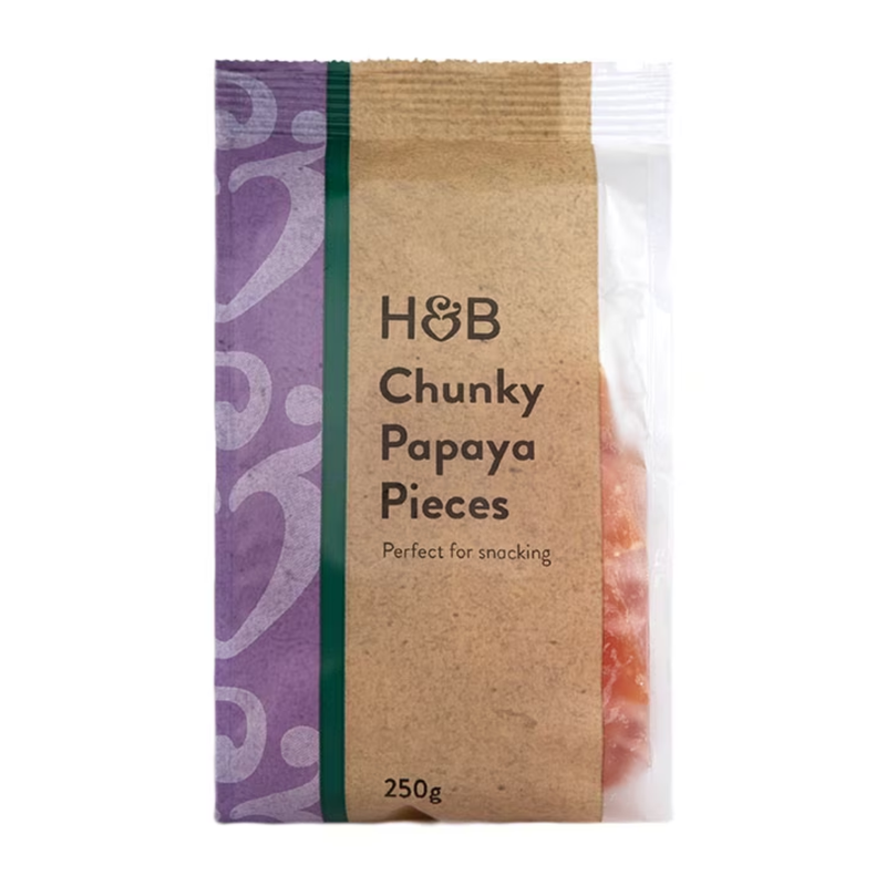 Holland & Barrett Chunky Papaya Pieces 250g | London Grocery