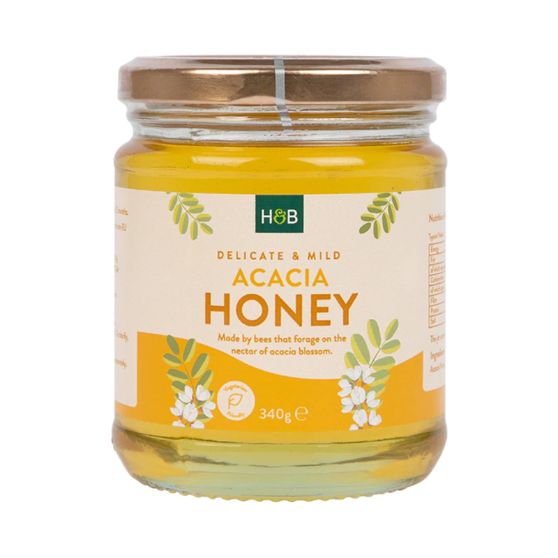 Holland & Barrett Clear Acacia Honey 340g | London Grocery