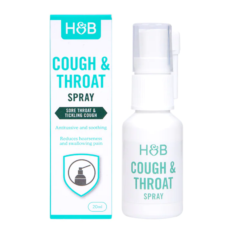 Holland & Barrett Cough Throat Spray 20ml | London Grocery