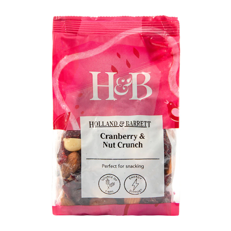 Holland & Barrett Cranberry & Nut Crunch 250g | London Grocery