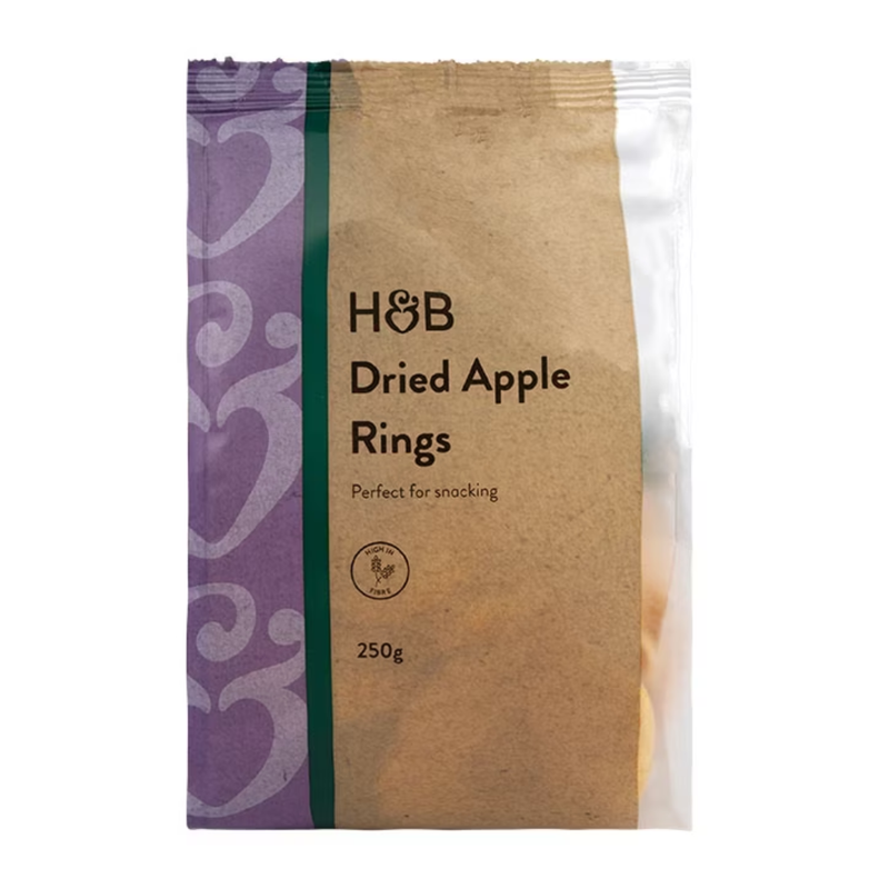 Holland & Barrett Dried Apple Rings 250g | London Grocery