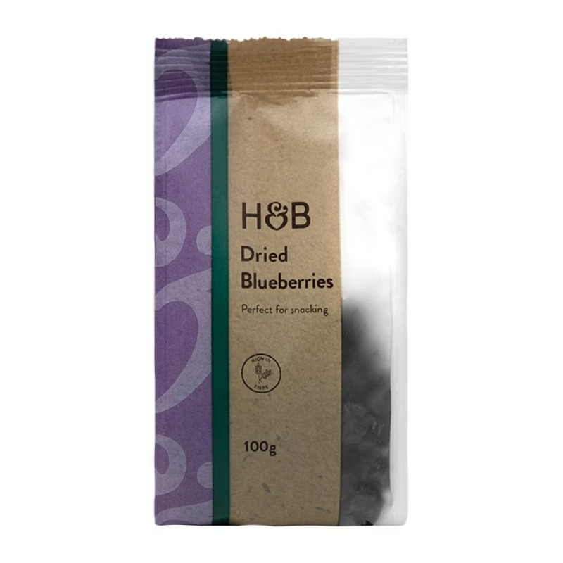 Holland & Barrett Dried Blueberries 100g | London Grocery