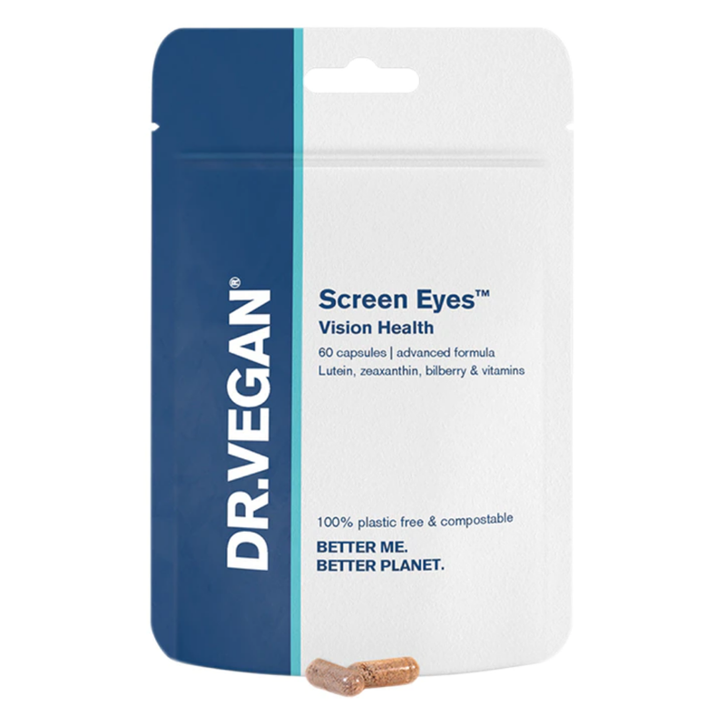 DR.VEGAN Screen Eyes For Vision Health 60 Capsules | London Grocery