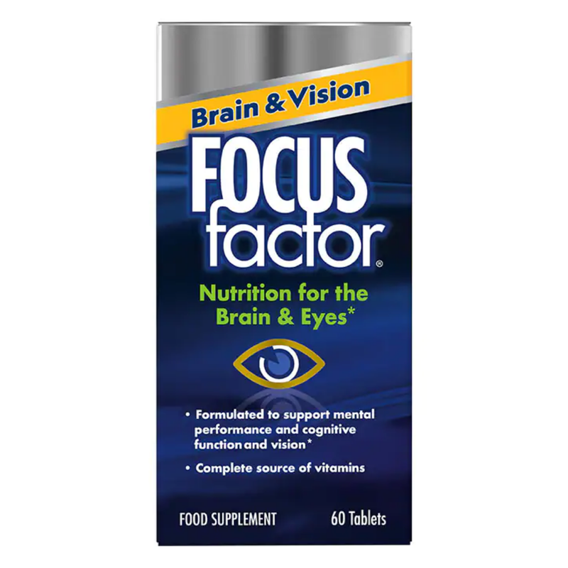 Focus Factor Brain & Vision 60 Tablets | London Grocery