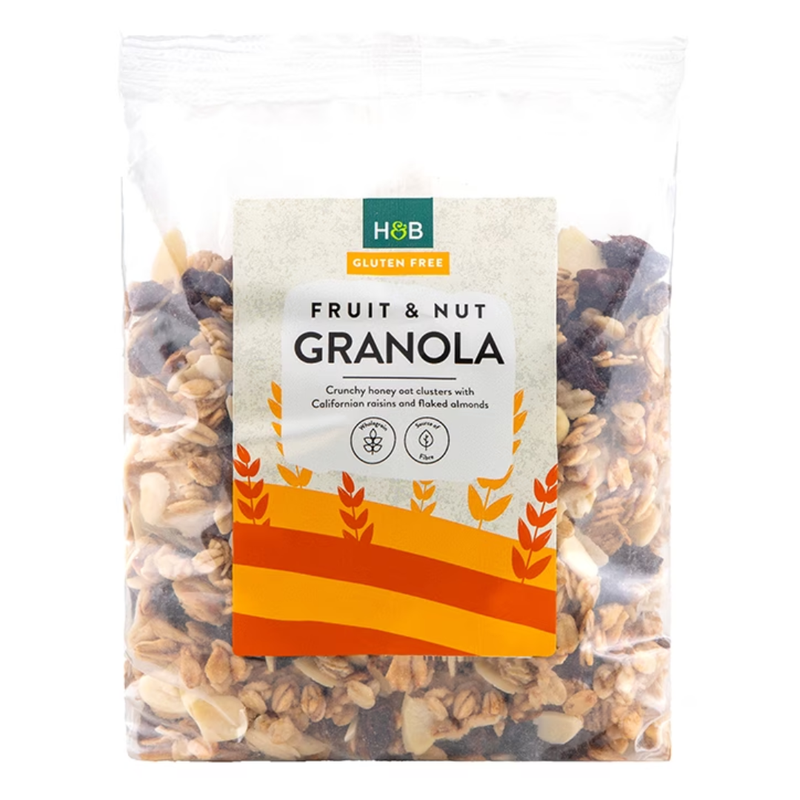Holland & Barrett Gluten Free Fruit & Nut Granola 350g | London Grocery