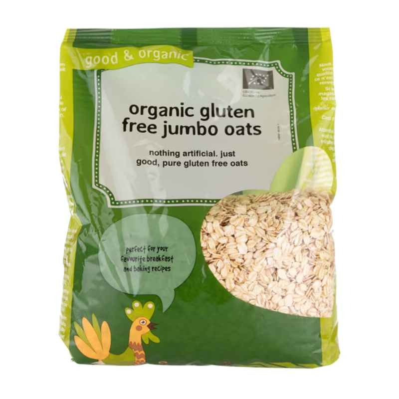 Holland & Barrett Organic Gluten Free Jumbo Oats 1kg | London Grocery