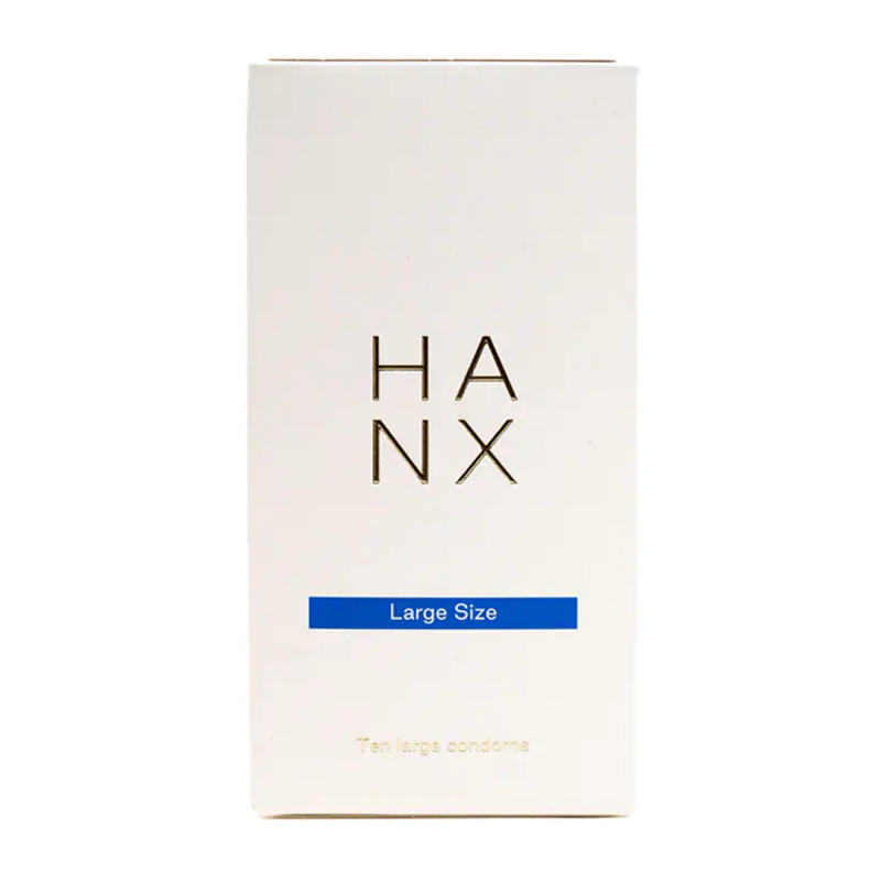 Hanx Condom Ultra Thin Large Size - 10 Pack | London Grocery