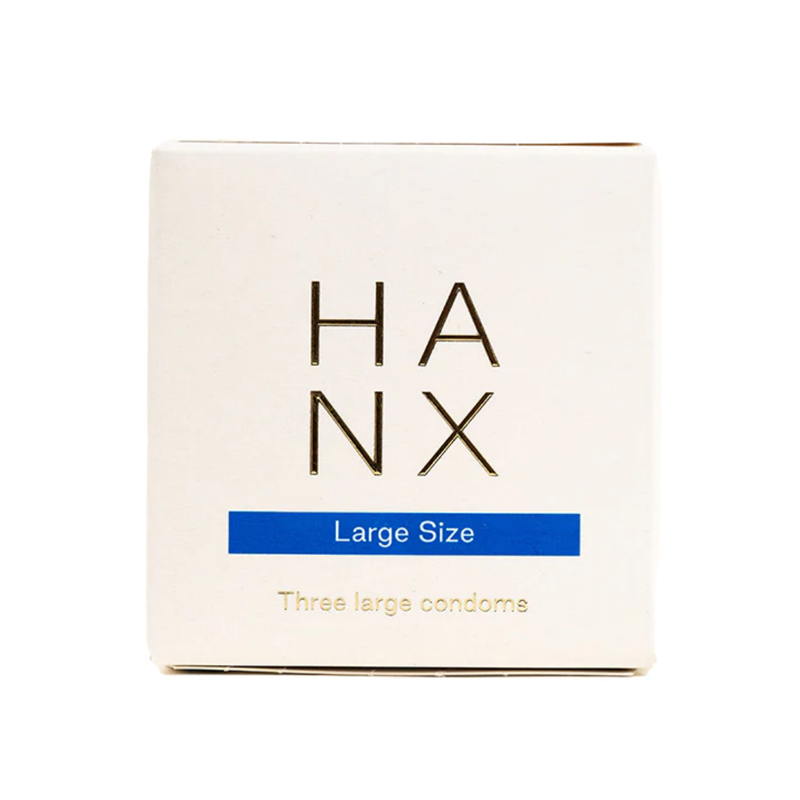 Hanx Condom Ultra Thin Large Size - 3 Pack | London Grocery