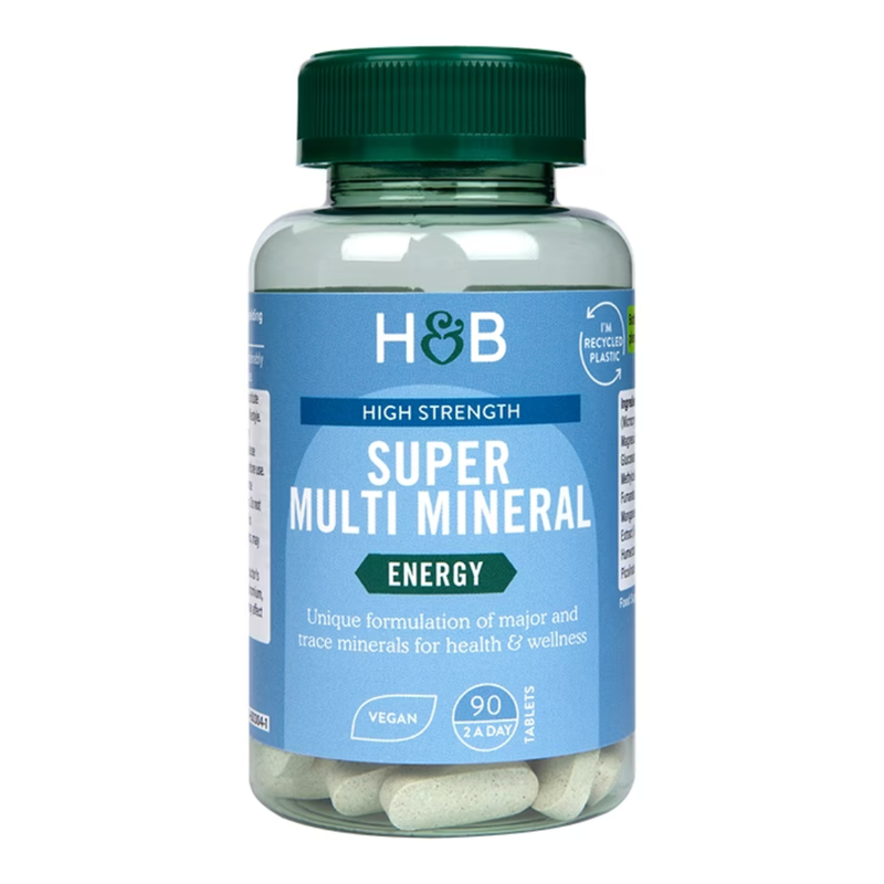 Holland & Barrett High Strength Super Multi Mineral (including Iodine) 90 Tablets | London Grocery