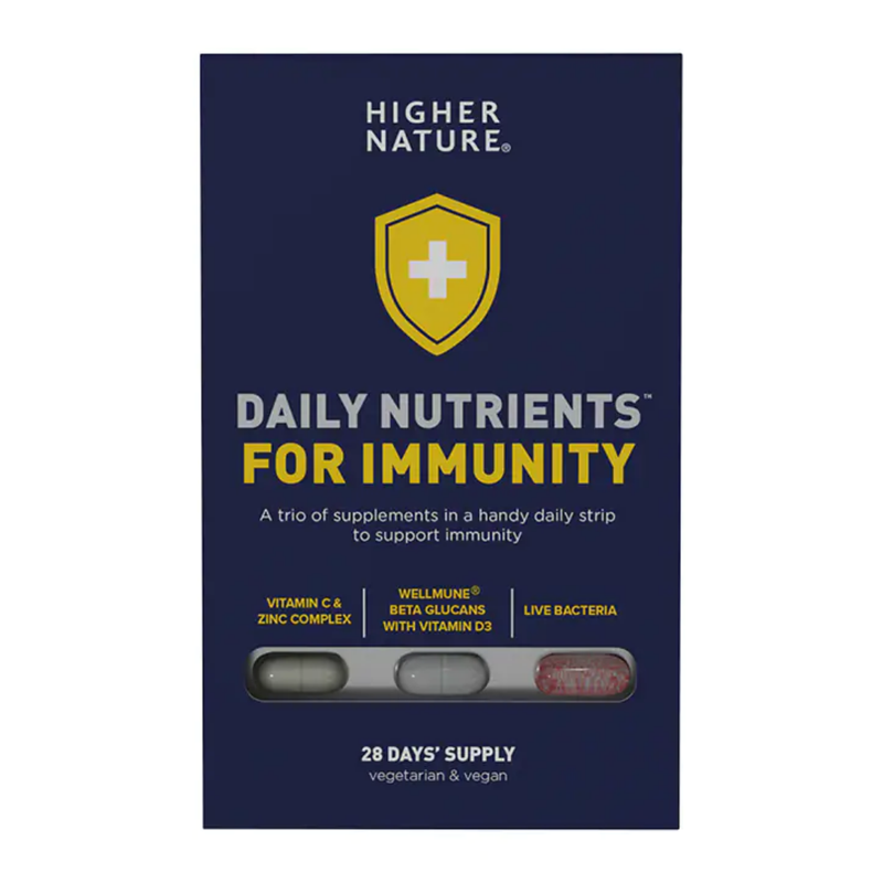 Higher Nature Daily Nutrients for Immunity 84 Capsules | London Grocery