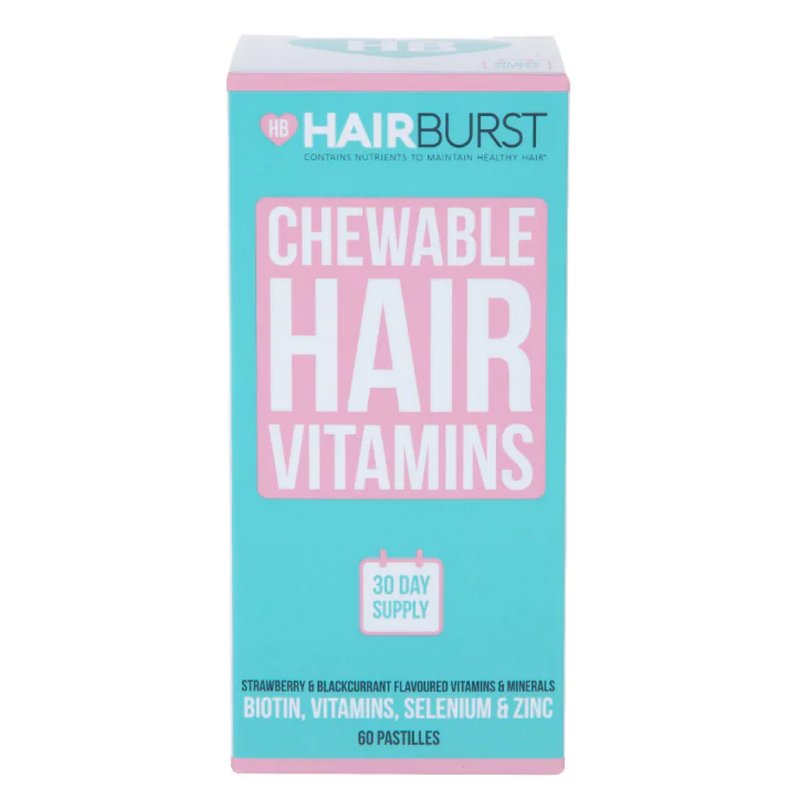 Hairburst Heart Hair Vitamins 60 Chewables 1 Month Supply | London Grocery