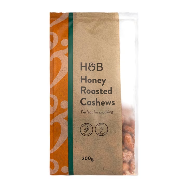 Holland & Barrett Honey Roasted Cashews 200g | London Grocery