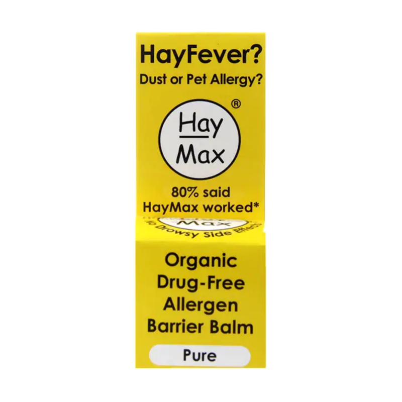 Haymax Pure Organic Drug Free Pollen Barrier Balm 5ml | London Grocery