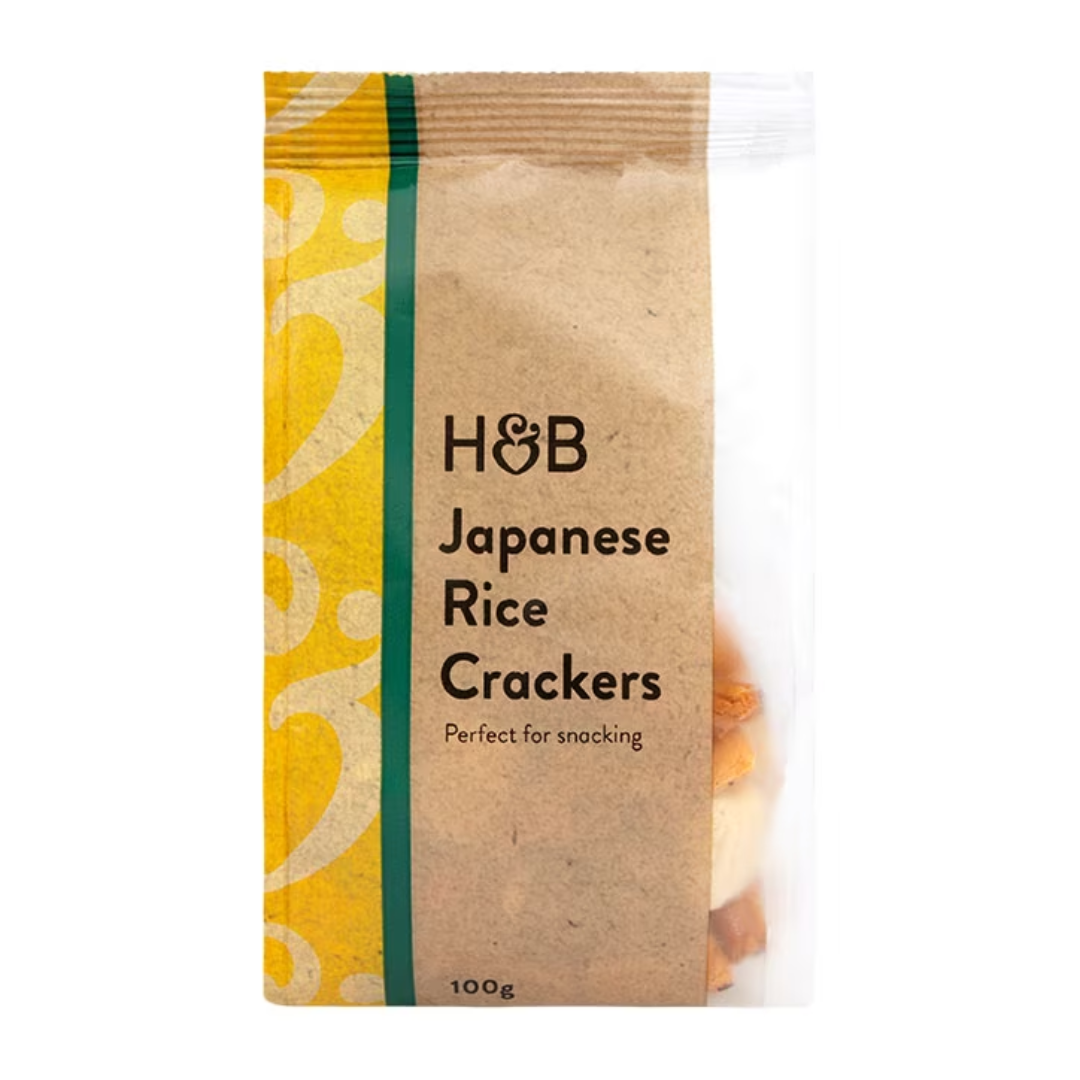 Buy Holland & Barrett Japanese Rice Crackers 100g | London Grocery