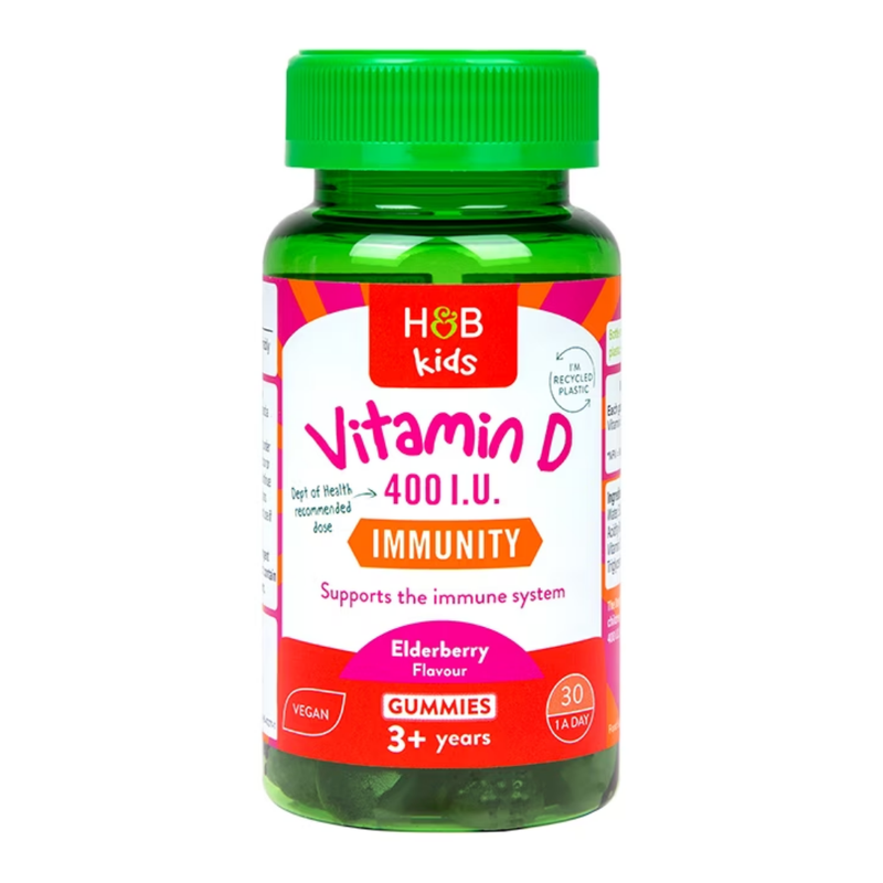 Holland & Barrett Kids Vitamin D 10µg 30 Gummies | London Grocery