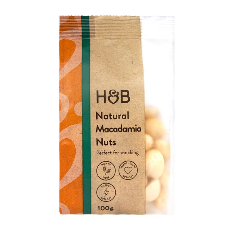 Holland & Barrett Macadamia Nuts 100g | London Grocery