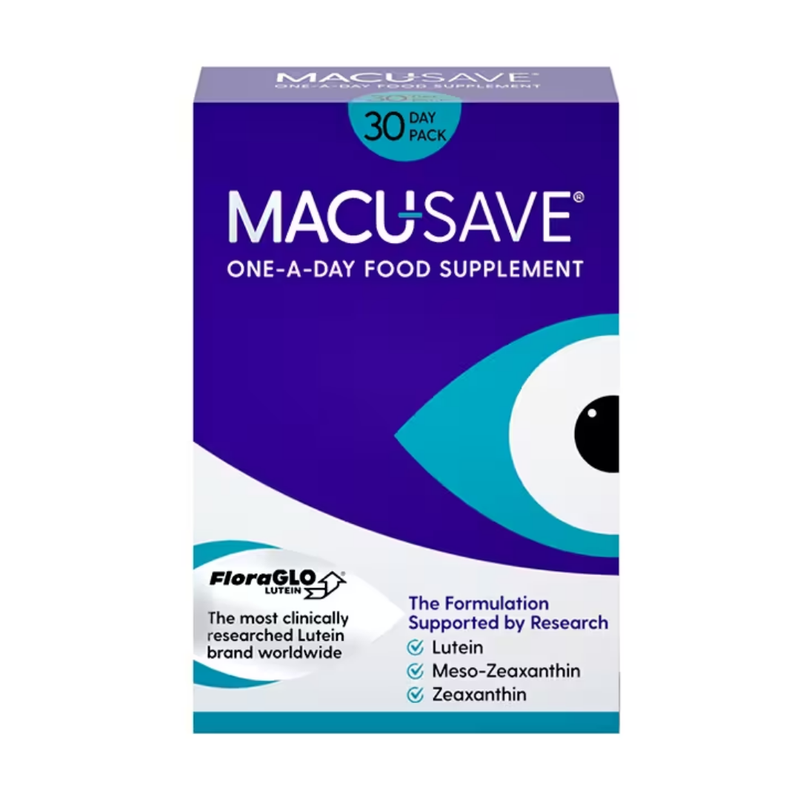 Macu-SAVE One a Day Eye Health 30 Capsules | London Grocery