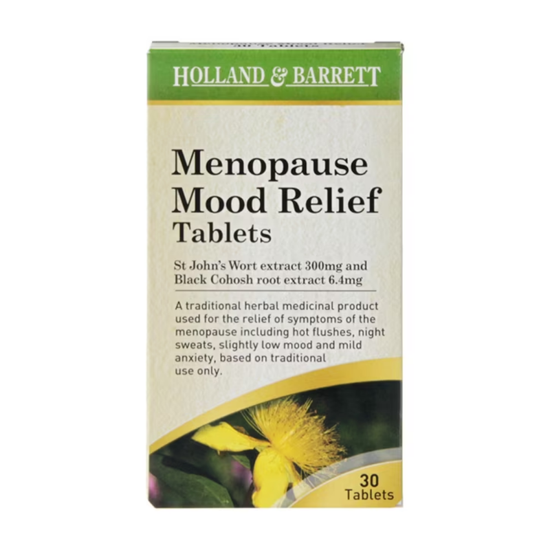 Holland & Barrett Menopause Mood Relief 30 Tablets | London Grocery