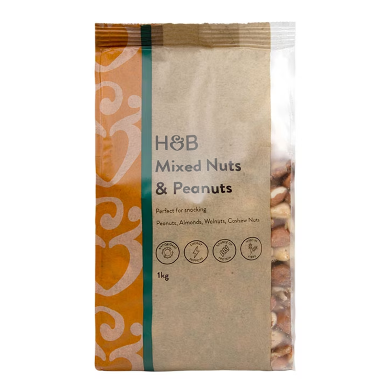Holland & Barrett Mixed Nuts & Peanuts 1kg | London Grocery