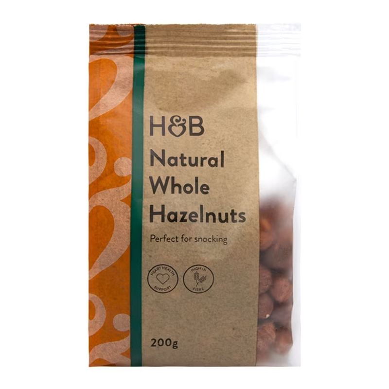 Holland & Barrett Natural Whole Hazelnuts 200g | London Grocery
