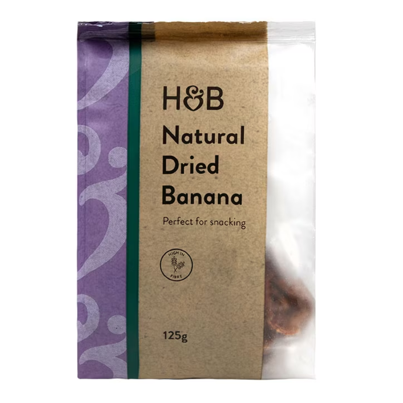 Holland & Barrett Natural Dried Banana 125g | London Grocery