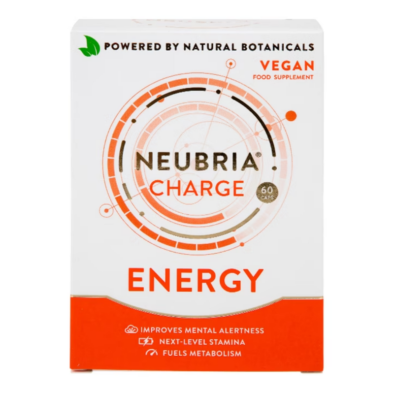 Neubria Charge Energy Vegan 60 Capsules | London Grocery