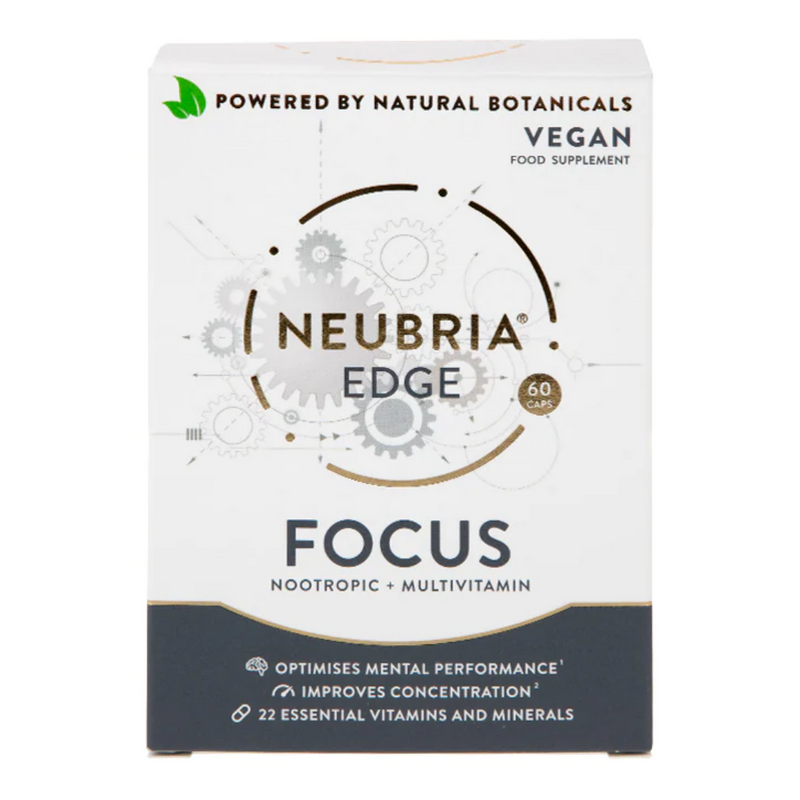 Neubria Edge Focus Nootropic Multivitamin Vegan 60 Capsules | London Grocery